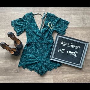 Trixxi Lace Romper